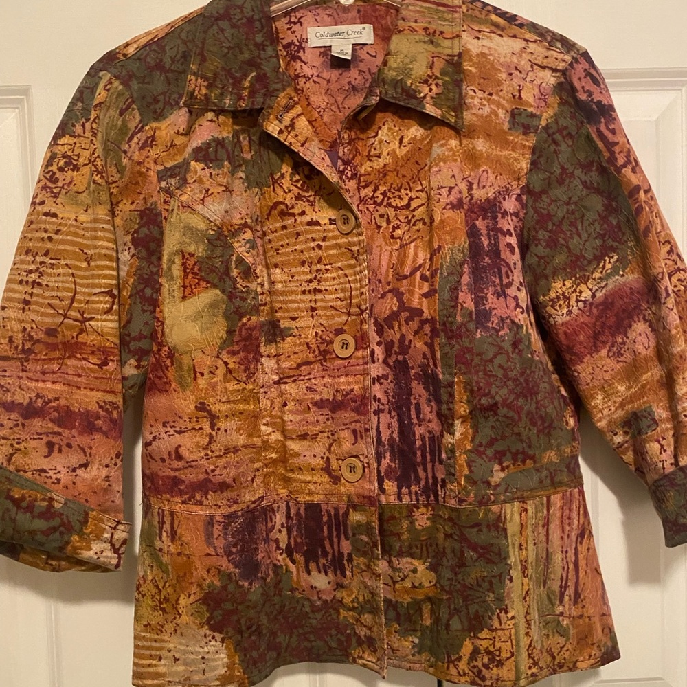 Coldwater Creek jacket Sz M